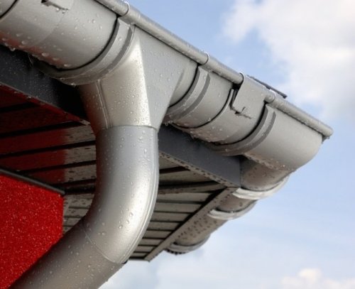 Okapový systém půlkulatý